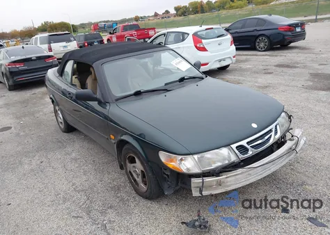 1999 Saab 9-3 from USA, damaged, VIN YS3DD78N2X7061696